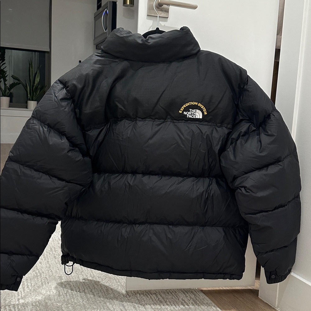 The North Face 1996 Retro Nuptse Expedition Black Puffer Jacket - Picture 5 of 5